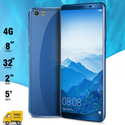Discover M11 Smartphone, 4G / LTE, Dual Sim, Dual Camera, Blue